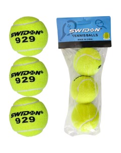 Мячи для большого тенниса Swidon 929 3 штуки в пакете E29376 Nobrand