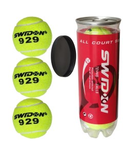 Мячи для большого тенниса Swidon 929 3 штуки в тубе E29377 Nobrand