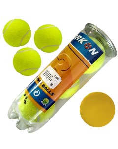 Мячи для большого тенниса 3 штуки в тубе C33250 Sportex