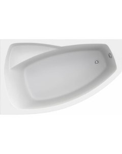 Акриловая ванна Камея Pro 170х105 левая с каркасом без гидромассажа В А0121 Bas