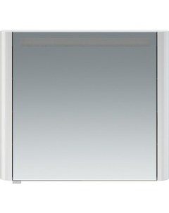 Зеркальный шкаф Sensation 80 правый с подсветкой белый глянец M30MCR0801WG Am.pm.