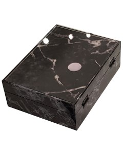 Шкатулка marble black 20x26см Ozverler