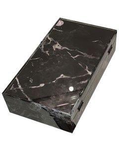 Шкатулка marble black 20x36см Ozverler