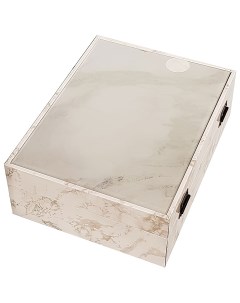 Шкатулка marble white 20x26см Ozverler