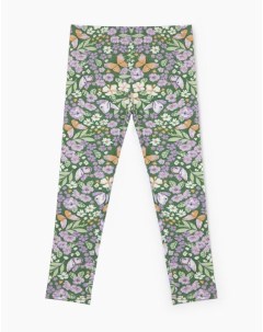 Легинсы с цветочным принтом для девочки Gloria jeans