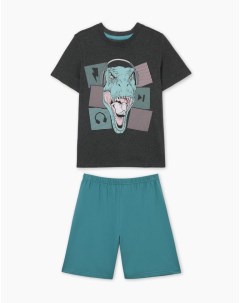 Пижама с динозавром для мальчика Gloria jeans