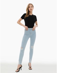 Рваные джинсы Legging с высокой талией Gloria jeans