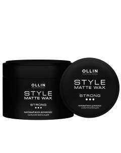 Матовый воск для волос сильной фиксации 50 г Style Ollin professional
