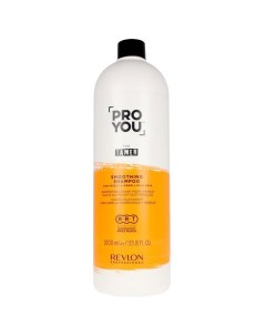 Разглаживающий шампунь для вьющихся и непослушных волос Smoothing Shampoo 1000 мл Pro You Revlon professional