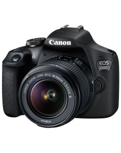 Фотоаппарат зеркальный Canon EOS 2000D EF S 18 55 III Kit EOS 2000D EF S 18 55 III Kit