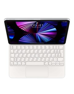 Клавиатура Apple Magic Keyboard для iPad Pro 11 3rd Air 4th White Русскоязычная раскладка Magic Keyb