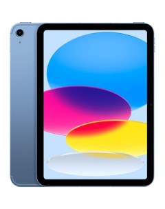 Планшет Apple iPad 10 9 2022 Wi Fi Cellular 64GB Blue MQ6K3 iPad 10 9 2022 Wi Fi Cellular 64GB Blue 