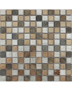 Мозаика Naturelle 8 мм Alcantara Ruggine 29 8x29 8 см Caramelle mosaic