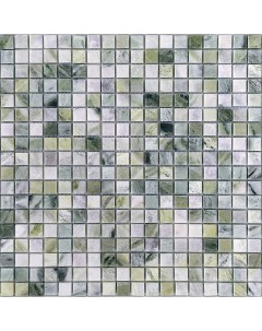 Мозаика Pietrine 7 мм Onice Verde oliva POL 30 5x30 5 см Caramelle mosaic