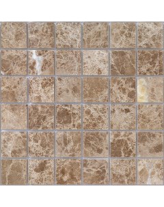 Мозаика Pietrine 7 мм Emperador Light MAT 30 5x30 5 см Caramelle mosaic