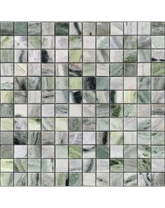 Мозаика Pietrine 7 мм Onice Verde oliva POL 29 8x29 8 см Caramelle mosaic
