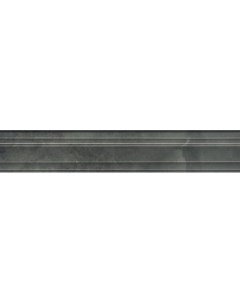 Керамический бордюр Джардини Багет серый темный BLF004R 7 3х40 см Kerama marazzi