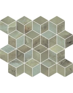 Керамический декор Джардини зеленый мозаичный T017 14025 37 5х45 см Kerama marazzi