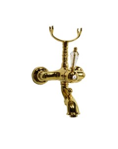 Смеситель для ванны с душем Antique 04S 011 oro золото Caprigo