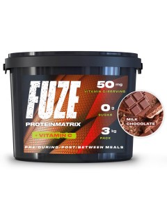 Многокомпонентный протеин 47 вкус Молочный шоколад 3 кг Fuze