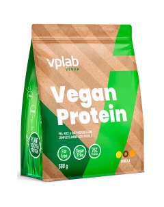 Веганский протеин со вкусом ванили 500 г VPLab Vplab nutrition
