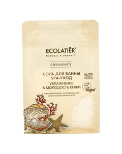 GREEN Соль для ванны SPA уход 600 г Ecolatier