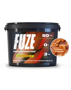 Многокомпонентный протеин 47 вкус Сливочная карамель 3 кг Fuze