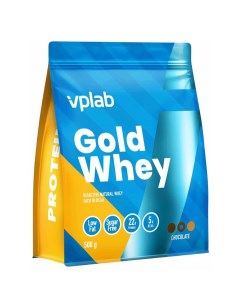 Сывороточный протеин и L лейцин Gold Whey со вкусом шоколада 500г VPLab Vplab nutrition