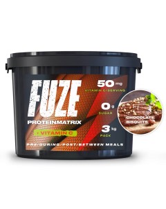 Многокомпонентный протеин 47 вкус Шоколадное печенье 3 кг Fuze