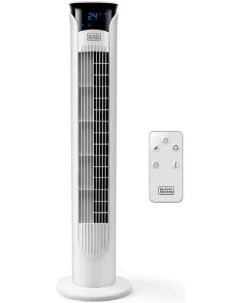 Вентилятор напольный BXEFT48E 45 Вт белый Black+decker