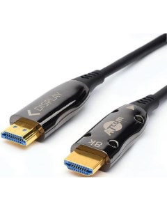 Кабель HDMI 40 м HIGH speed Metal gold Optical 8K VER 2 1 Atcom