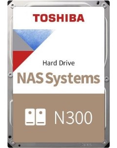 Накопитель на жестком магнитном диске Жесткий диск HDWG31GUZSVA HDEXX10ZNA51F N300 High Reliability  Toshiba