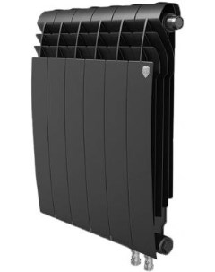 Радиатор BiLiner 350 Noir Sable VR 12 секц Royal thermo