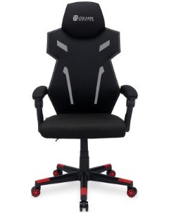 Кресло для геймеров 111G чёрный красный Oklick