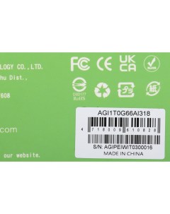 Твердотельный накопитель SSD 1Tb 1T0G66AI318 Agi