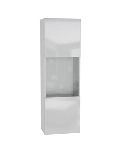 Шкаф навесной Point ТИП 22 белый белый глянец Нк-мебель