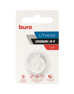 Батарейка Lithium CR2025 1776229 Buro