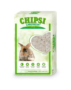 Chipsi Pure White Наполнитель белый для птиц и мелких домашних животных 10 л Carefresh