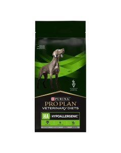 HA Hypoallergenic Сухой диетический корм для собак при пищевой непереносимости 11 кг Pro plan veterinary diets