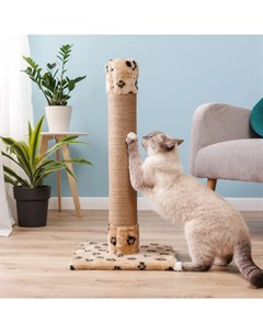 Когтеточка столбик 35х35х70 см с джутом для кошек Домоседы