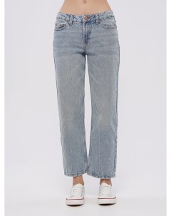 Широкие укороченные джинсы с низкой посадкой Твое