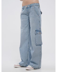 Расклешенные джинсы карго с низкой посадкой Твое