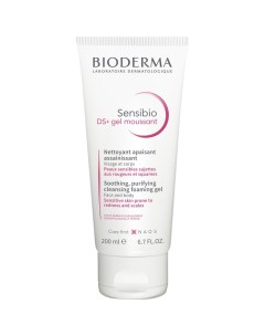 Очищающий гель для кожи с покраснениями и шелушениями DS 200 мл Sensibio Bioderma
