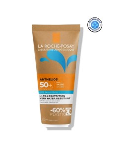 Солнцезащитный гель крем с технологией нанесения на влажную кожу SPF 50 в эко упаковке 200 мл Anthel La roche-posay
