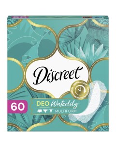 Прокладки ежедневные Deo Water Lily Multiform 60 шт Discreet