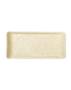 Блюдо фарфор сервировочное прямоугольное 15х8 см песочное Sandstone WL 661301 A Wilmax