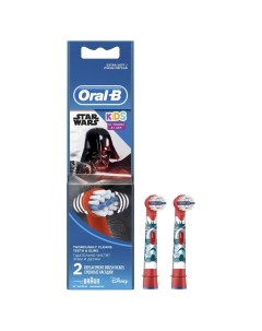 Насадка для электрической зубной щетки Star Wars очень мягкая 2 шт 3 EB10 2K Oral-b