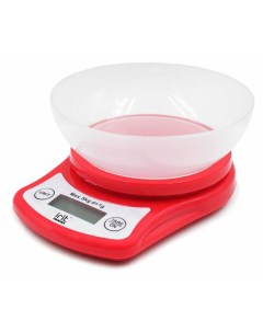 Весы кухонные электронные IR 7116 чаша точность 1 г до 5 кг малиновые Irit