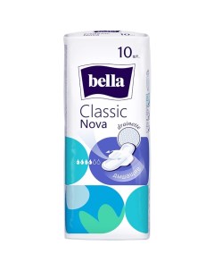 Прокладки женские Classic Nova drainette 10 шт BE 012 RW10 E06 Bella