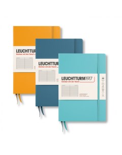 Записная книжка в линейку Leuchtturm Rising Colours А5 251 стр твердая обложка Leuchtturm1917